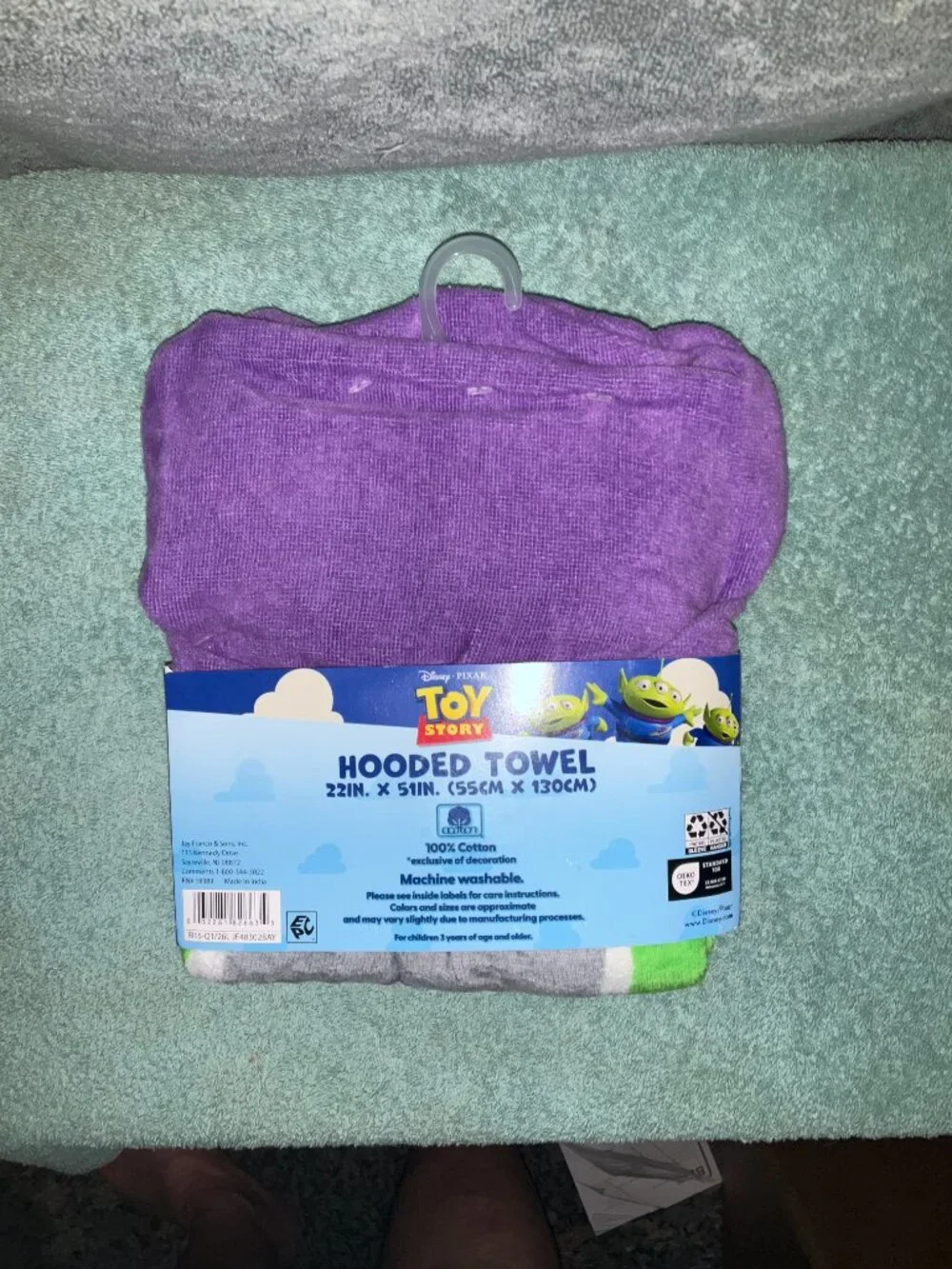 Boys/Girls Toy Storyuzz Lightyear Hooded Towel